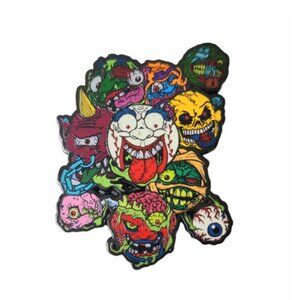 Madballs Mad Balls 80s Toy Enamel Lapel Pin